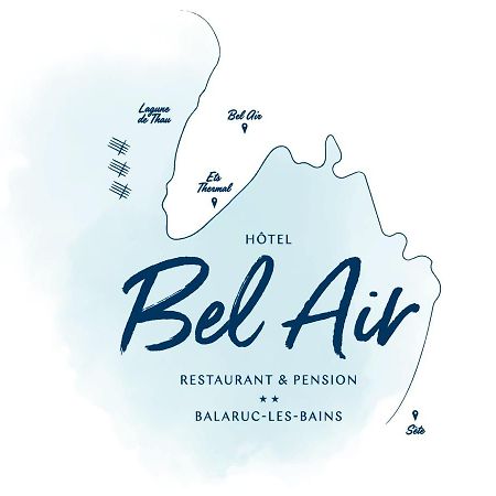 Hotel Restaurant Et Pension Soiree Etape Bel Air Balaruc-les-Bains Exteriér fotografie